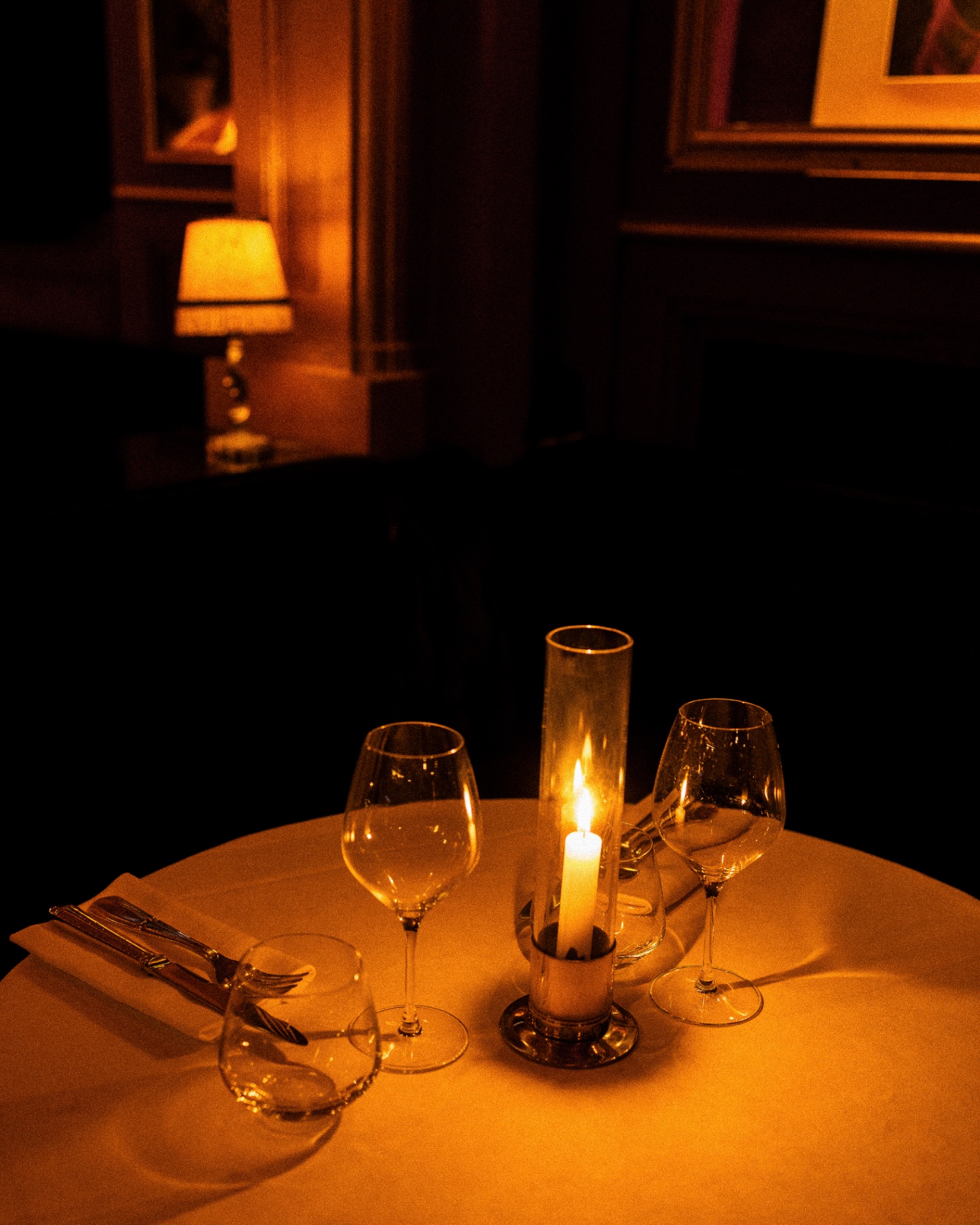 Table aux bougies