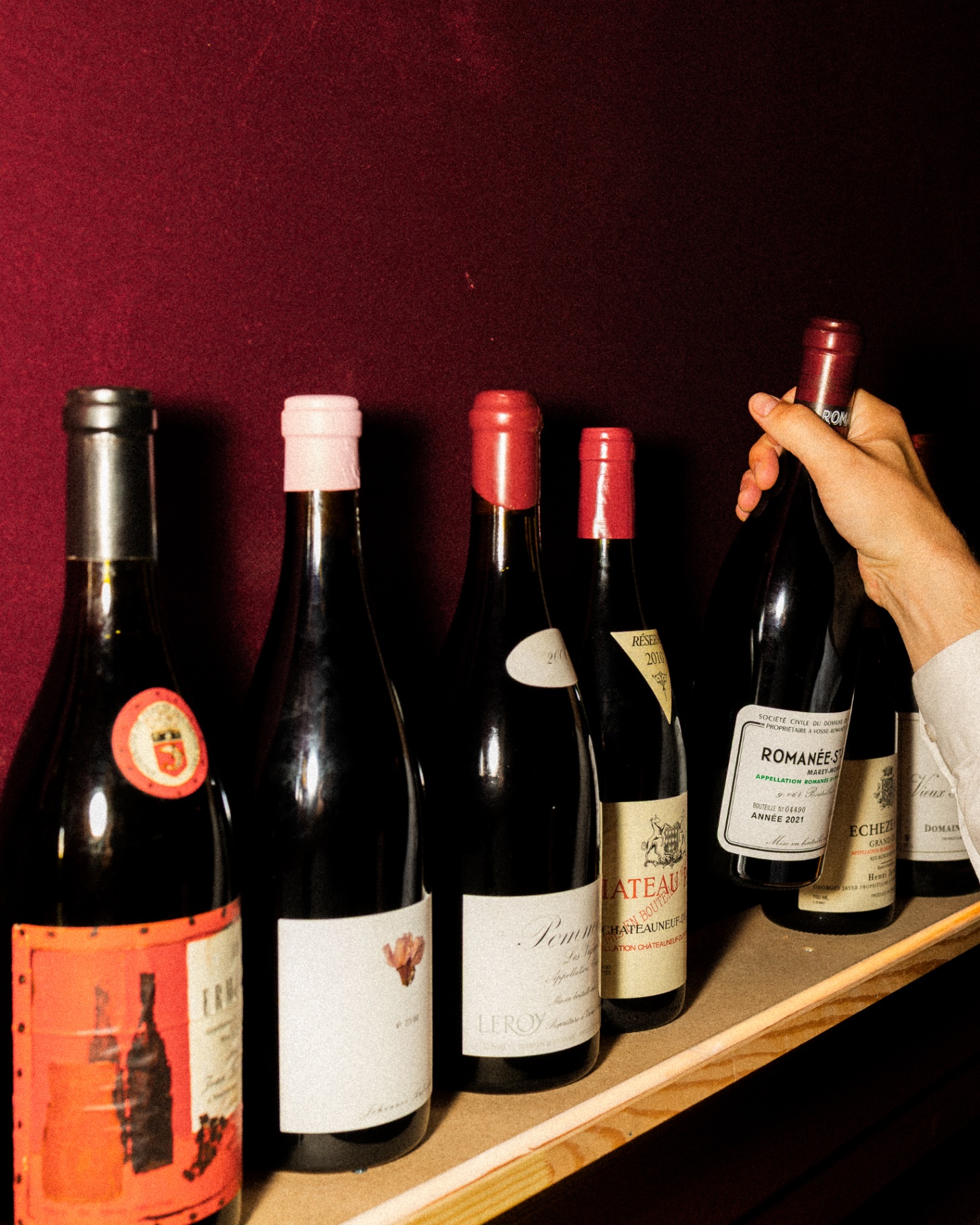 Cave à vins — grands crus