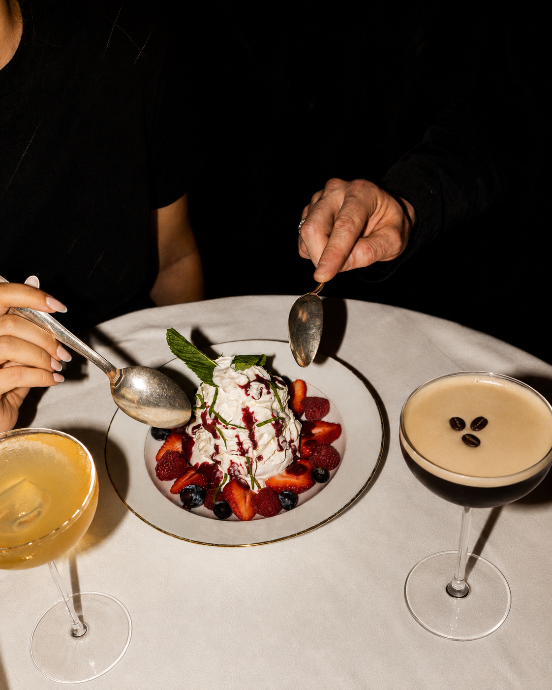 Espresso martini servi au Salon Paris